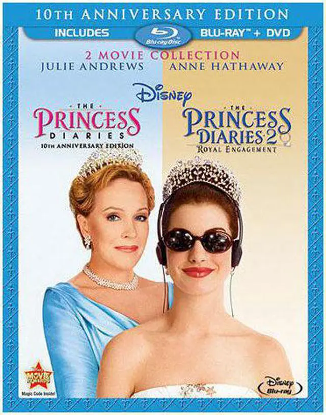 Main image of BUENA VISTA HOME VIDEO PRINCESS DIARIES-10TH ANNIVERSARY (BLU-RAY/DVD/3 DISC/2PK) BR-PKG BR109263