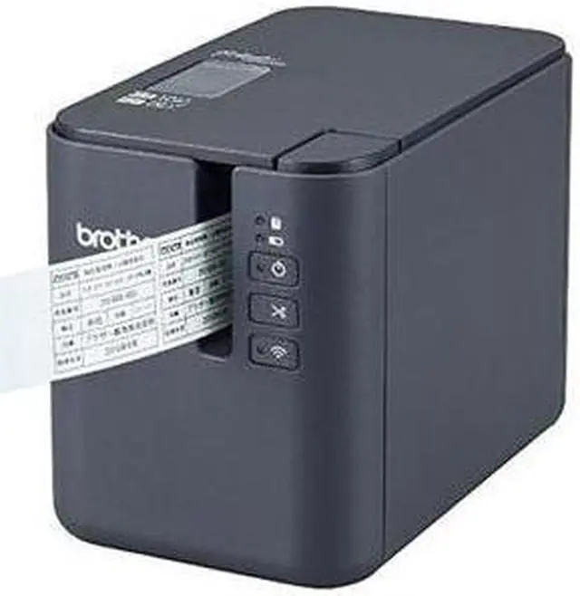 Alt view image 2 of 14 - Brother PT-P950NW Wireless Powered Network Laminated Label Printer
