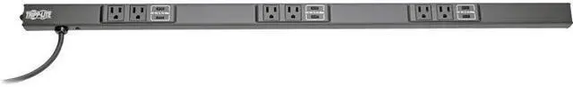 Alt view image 7 of 13 - Tripp Lite - PSC240410USBB - Tripp Lite Power Strip 4-Outlet w 4-Port USB Charging 5-15R 10ft Cord 24in - NEMA 5-15P - 4