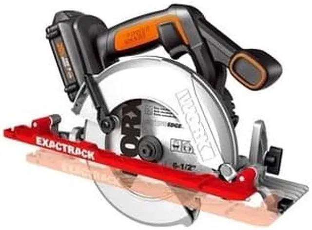 Alt view image 6 of 7 - WORX ExacTrack 20V 6-1/2" Circular Saw WX530L