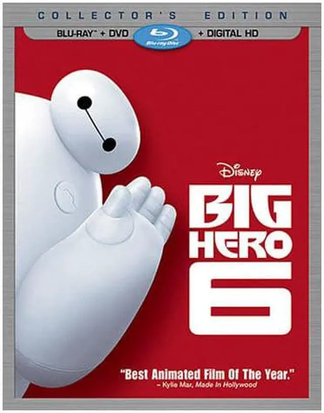 Alt view image 6 of 6 - BUENA VISTA HOME VIDEO BIG HERO 6 (BLU-RAY/DVD/DIGITAL HD/2 DISC) BR124656