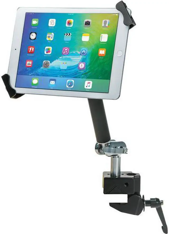 Alt view image 5 of 13 - CTA Digital PAD-HPCS Multi-flex Clamp Mount for 14" Tablet