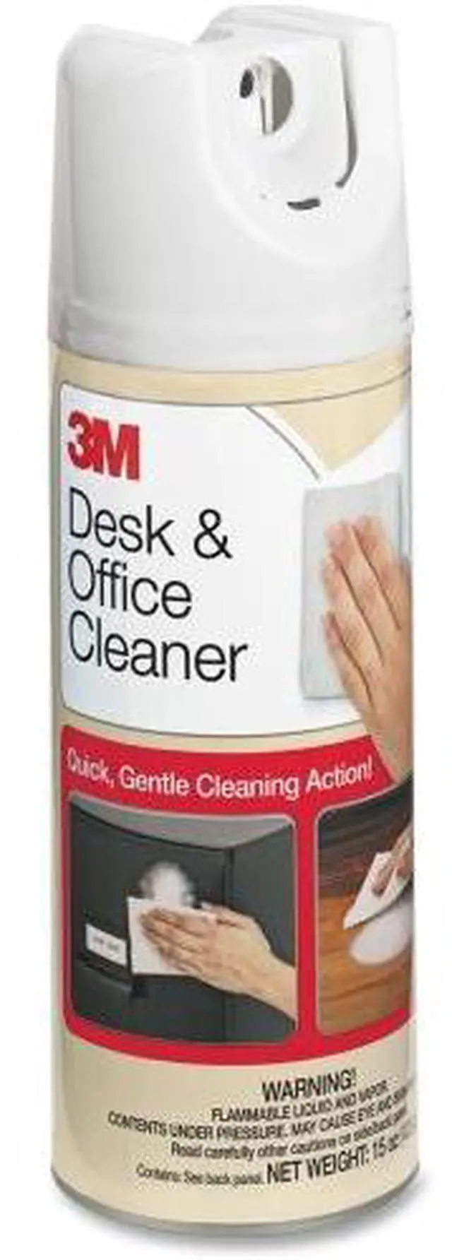 Alt view image 4 of 10 - 3M 573CT Desk & Office Spray Cleaner, 15 oz. Aerosol, 12/Carton