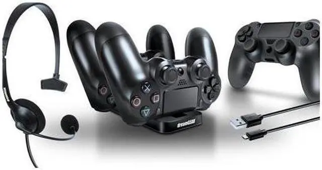 Alt view image 5 of 6 - dreamGEAR Player's Kit for Sony PS4 - Black