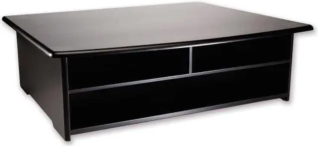 Alt view image 3 of 3 - Dymo Rolodex 82431 Wood Tones Printer Stand, 21W X 18D, Black