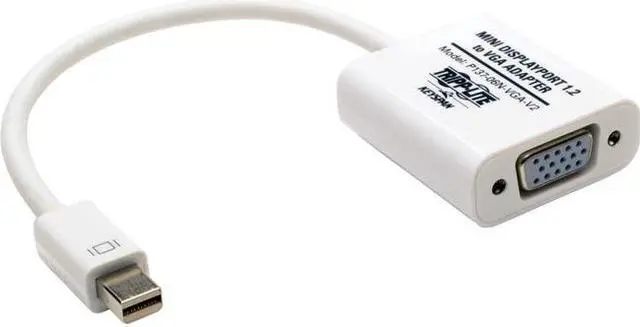 Alt view image 9 of 19 - Tripp Lite Keyspan Mini DisplayPort to VGA Active Cable Adapter, MDP 1.2, Converter for MDP to VGA (M/F), 6-in. (P137-06N-VGA-V2)