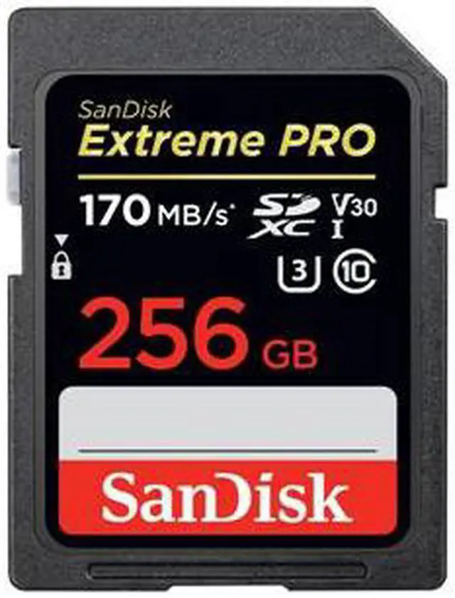 Alt view image 13 of 14 - SanDisk - SDSDXXY-256G-ANCIN - SanDisk Extreme PRO 256 GB Class 10/UHS-I (U3) SDXC - 170 MB/s Read - 90 MB/s Write -