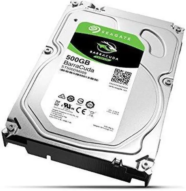 Alt view image 2 of 20 - Seagate BarraCuda ST500DM009-25PK 500GB 7200 RPM 16MB Cache SATA 6.0Gb/s 3.5" Hard Drive, 25-Pack