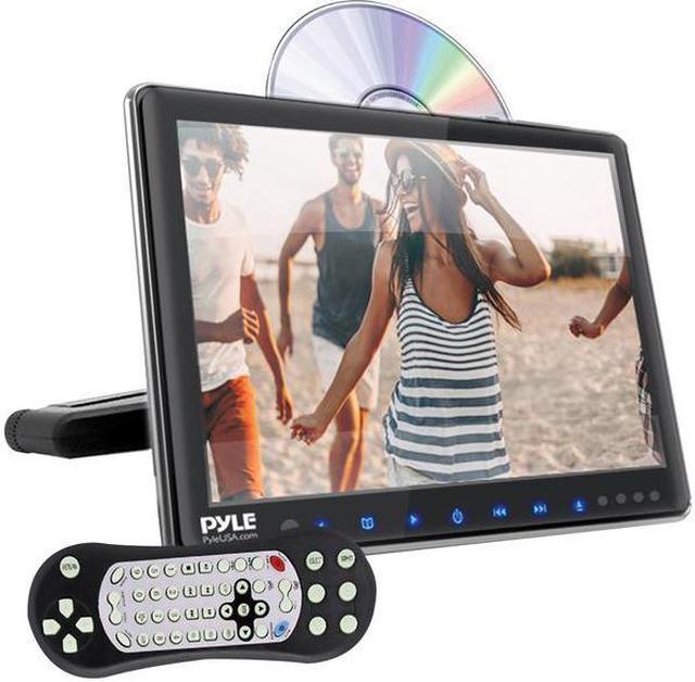 Alt view image 2 of 3 - universal car headrest mount monitor  9.4 inch vehicle multimedia cd dvd player  smart audio video entertainment system w/hdmi & hires tv lcd screen  includes mounting bracket  pyle plhrdvd904