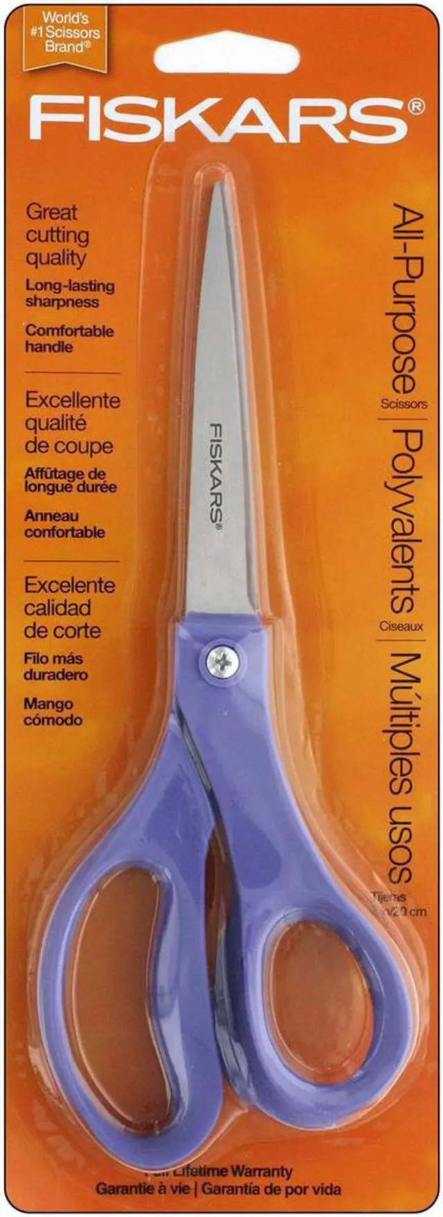 Alt view image 6 of 11 - Fiskars Performance 8" Home-Office Scissors - 6 EA/BX