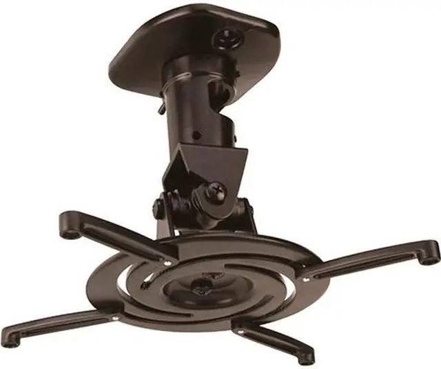 Alt view image 9 of 11 - AMER NETWORKS AMRP100B UNIVERSAL PROJECTOR MOUNT BLACK