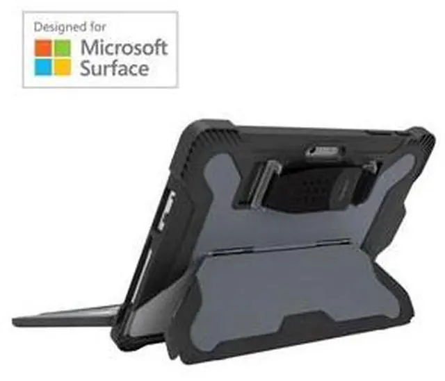 Alt view image 7 of 20 - Targus SafePort Rugged MAX for Microsoft Surface Go 3, Surface Go 2, and Surface Go