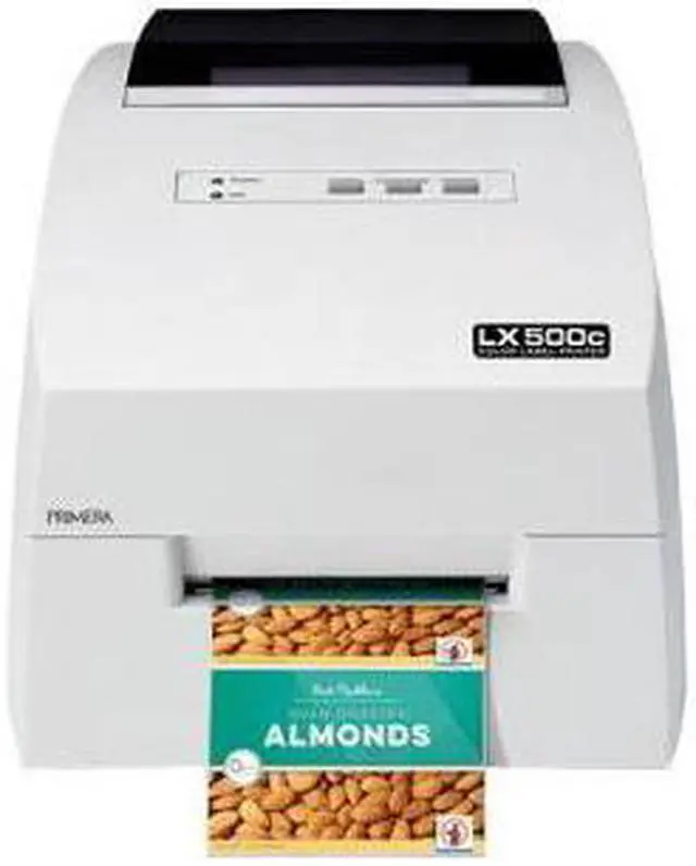 Alt view image 2 of 7 - Primera 074275 LX500c 4.25" Color Inkjet Label Printer, 4800 dpi, Cutter - White