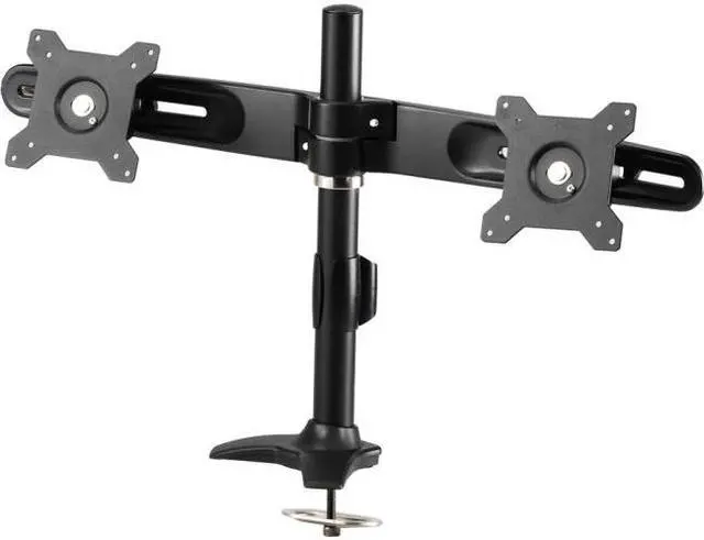 Alt view image 7 of 8 - Amer Mounts Grommet Based Dual Monitor Mount for 15"-24" Displays