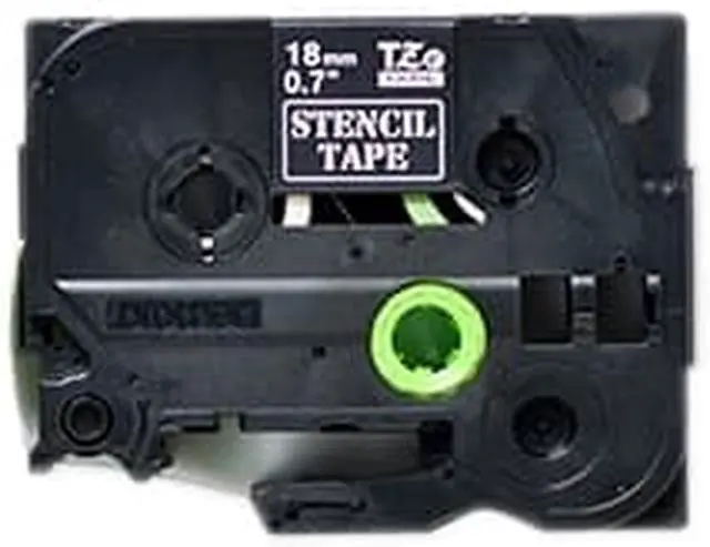 Alt view image 6 of 6 - Brother STE141 Non-Adhesive Stencil Tape 0.7 In X 9.8 Ft (18Mm X 3M)