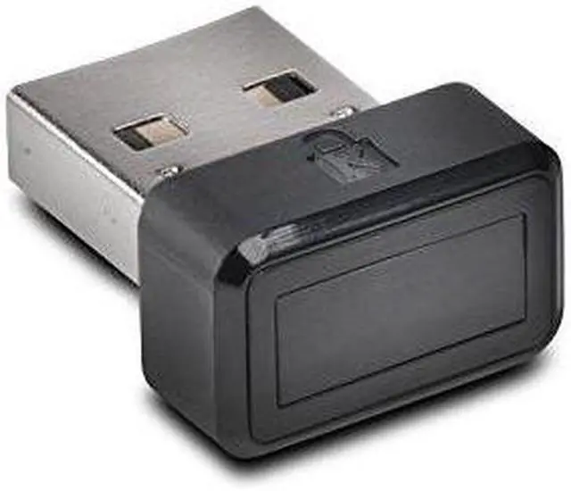 Alt view image 4 of 20 - Kensington K67977WW VeriMark Fingerprint Key for Windows 10 Hello and FIDO U2F Certified, Black