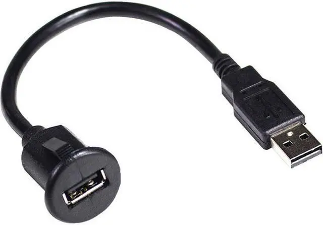 Alt view image 3 of 9 - PAC USBDMA6 6 ft. Ext Cable USB Dash Mount Bracket