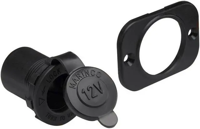 Alt view image 2 of 4 - Marinco 12VRC Sealink Deluxe 12V Receptacle