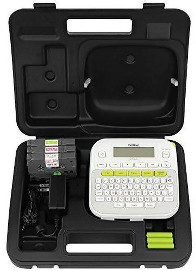 Alt view image 7 of 9 - Brother CCD210 Pt-D210 Hard Carrying Case