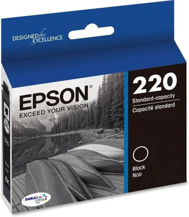 Alt view image 2 of 4 - Epson DURABrite Ultra Ink T220 Ink Cartridge - Black