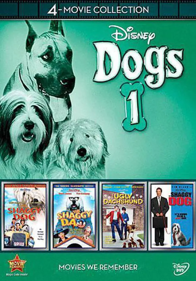 Alt view image 2 of 2 - BUENA VISTA HOME VIDEO SHAGGY DA/SHAGGY DOG-1959/SHAGGY DOG-2006/UGLY DACHSHUND (DVD/4PK) D110307D