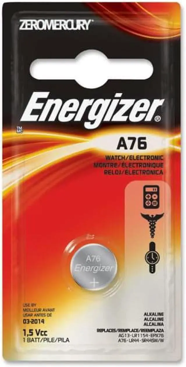 Alt view image 3 of 15 - Energizer 1.5V Watch/Elec Battery A76BPZ Unit: EACH