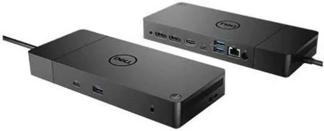 Alt view image 2 of 15 - Dell Black DELL DOCK-WD19 130W Notebook Docking Station