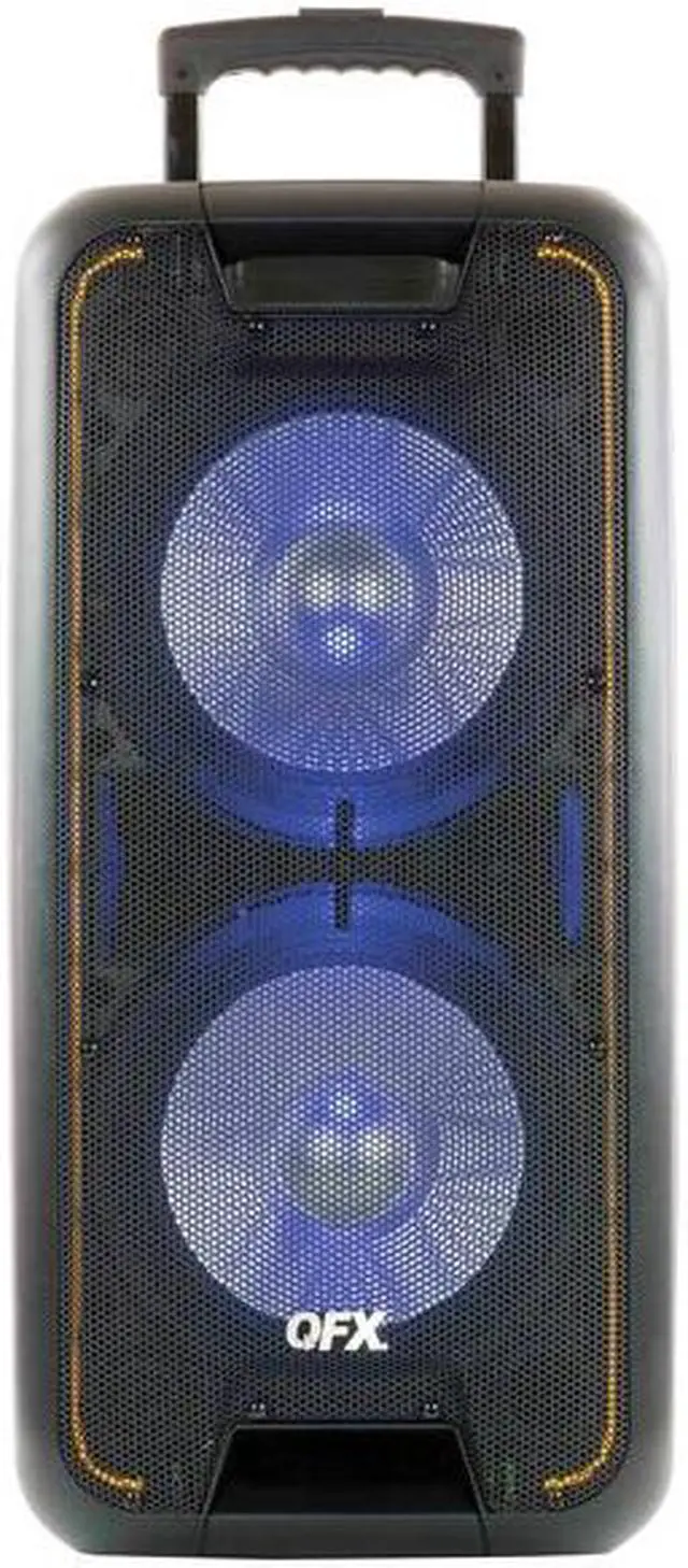 Alt view image 9 of 10 - Qfx PBX100 Portable Bluetooth Party Speaker System