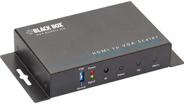 Alt view image 5 of 8 - Black Box AVSC-HDMI-VGA Hdmi-To-Vga Scaler & Converte R With Audio