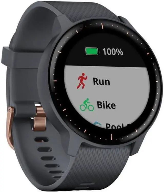 Alt view image 2 of 15 - Garmin 010-01985-31 Vivoactive3 Gps Smtwtch Blugld