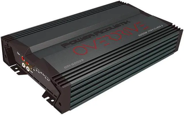 Alt view image 7 of 7 - Power Acoustik OD1-5000D Overdrive Series 5000 Max Class D Monoblock Amplifier