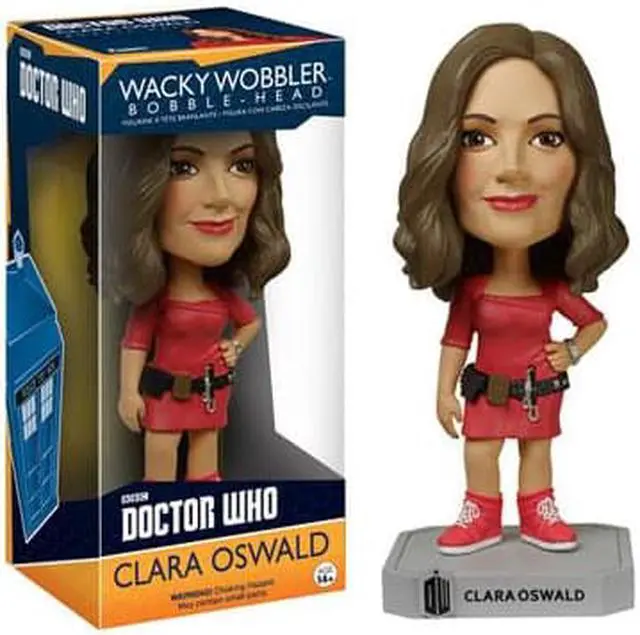 Alt view image 2 of 4 - Doctor Who Wacky Wobbler Clara Oswald Bobble Head Figure