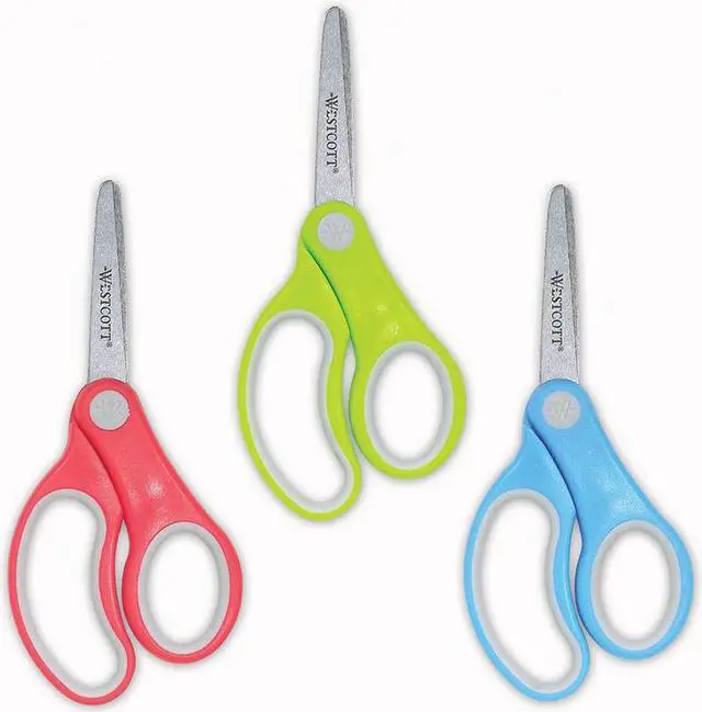 Alt view image 5 of 10 - Westcott Scissors,5",Sfthdl,Bl,Ast 15971