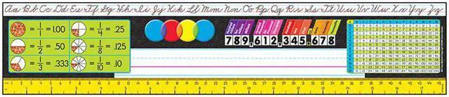 Main image of Desk Toppers® Reference Name Plates: Grades 3-5 (Zaner-Bloser)