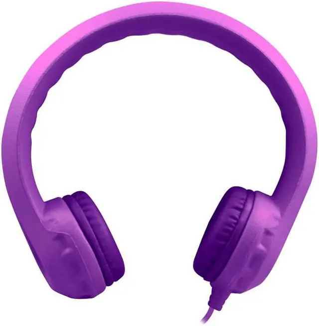 Alt view image 10 of 13 - HamiltonBuhl Flex-Phones, Foam Headphones, Purple