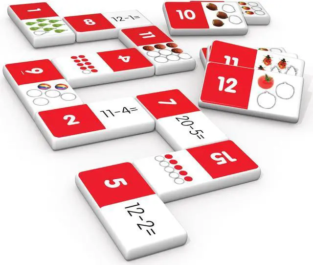 Alt view image 2 of 4 - JUNIOR LEARNING SUBTRACTION DOMINOES