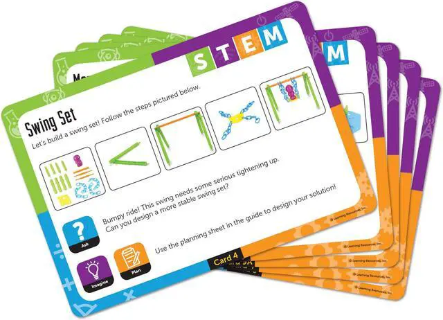 Alt view image 2 of 12 - Learning Resources Playground Building Set 10-1/10"Wx13-9/10"Lx3-1/10"H Multi LER2842