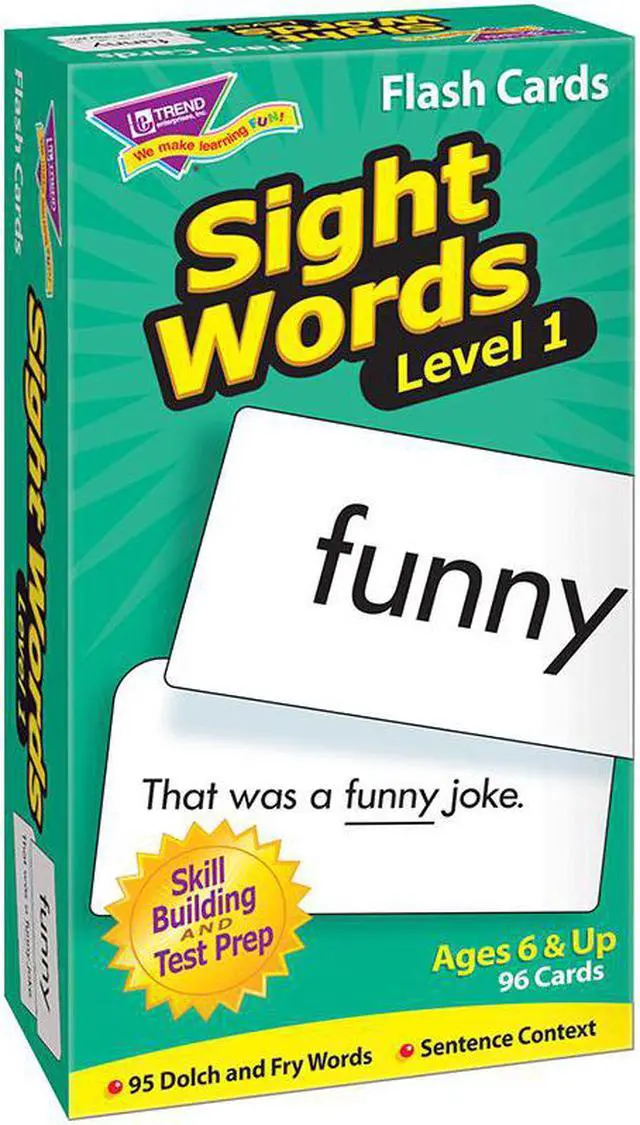 Alt view image 2 of 19 - Trend Skill Drill Flash Cards, 3 X 6, Sight Words Set 1 T53017