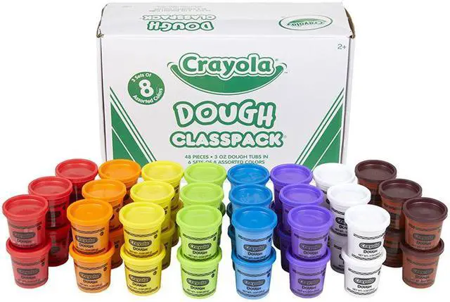 Main image of CRAYOLA CLASSPACK DOUGH 48 3OZ TUBS