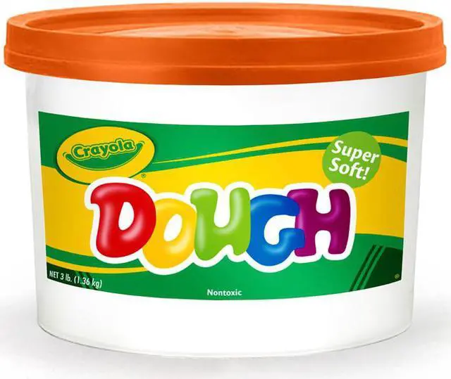 Alt view image 6 of 12 - Crayola. 570015036 Modeling Dough, Orange, 3 lbs