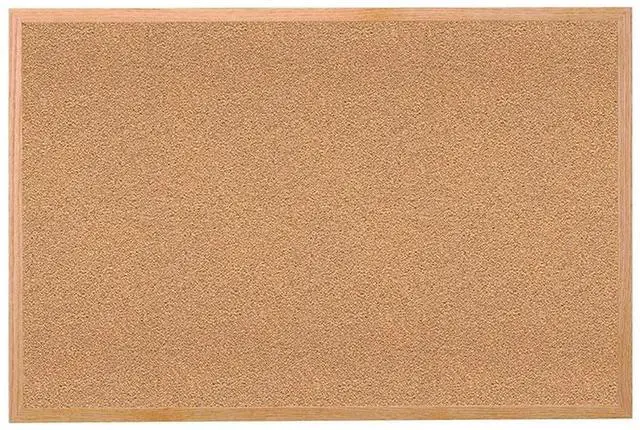 Alt view image 7 of 15 - GHENT 1418-1 Cork Bulletin Board, Natural, Indoors