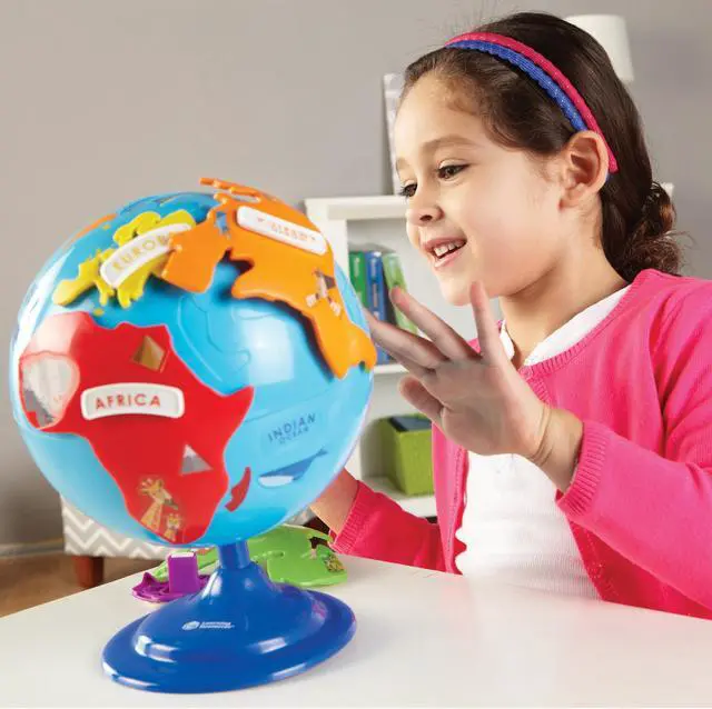 Alt view image 6 of 12 - LEARNING RESOURCES PUZZLE GLOBE