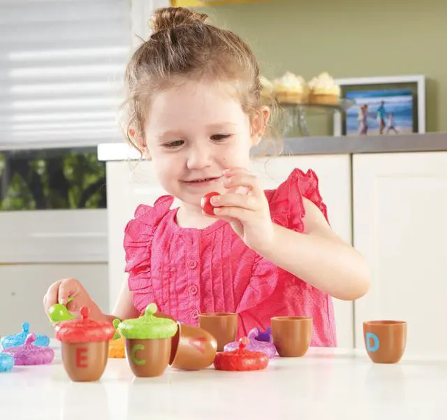 Alt view image 6 of 14 - Learning Resources Learning Essentials Alphabet Acorns Activity Set