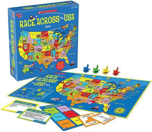 Main image of Scholastic - Race Across the USA Game