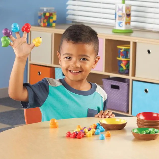 Alt view image 10 of 19 - Learning Resources Learning Essentials Birds in a Nest Sorting Se - 36 Piece