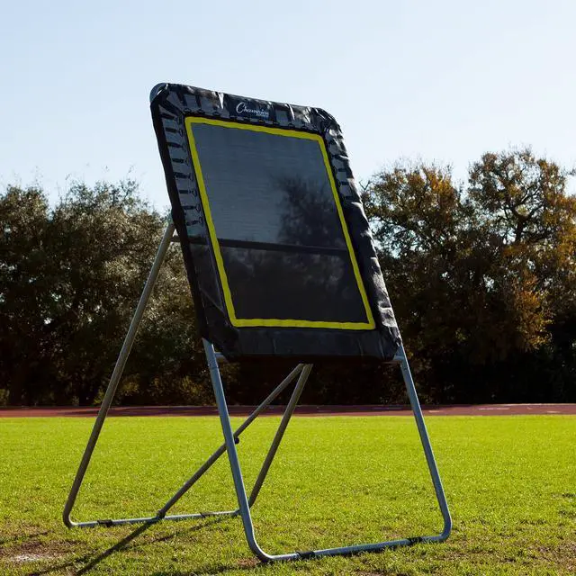 Alt view image 8 of 8 - Champion Sports LBT43 Deluxe Lacrosse Ball Rebounder - 6 ft x 3 ft - 1.5" dia Frame