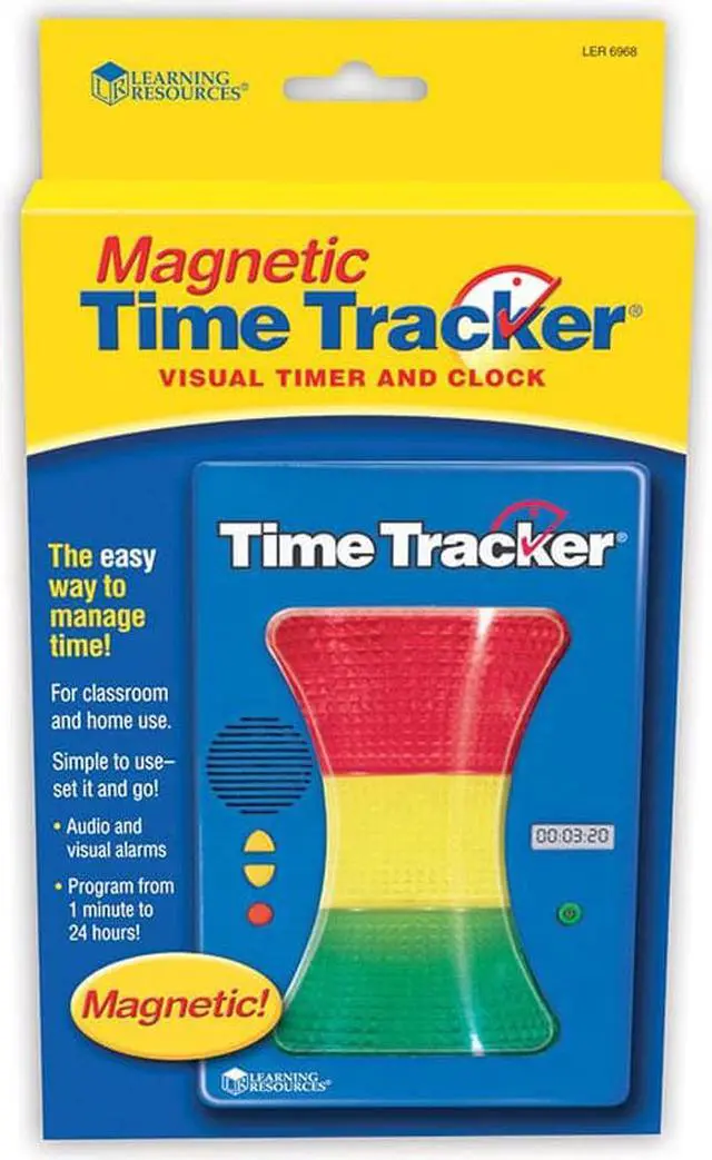 Alt view image 11 of 15 - Learning Resources Magnetic Time Tracker 6968