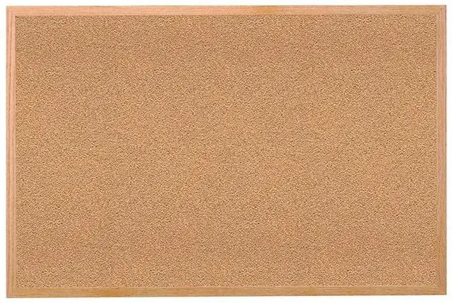 Alt view image 4 of 9 - GHENT 1423-1 Cork Bulletin Board, Natural, Indoors