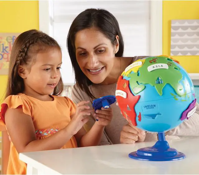 Alt view image 5 of 12 - LEARNING RESOURCES PUZZLE GLOBE