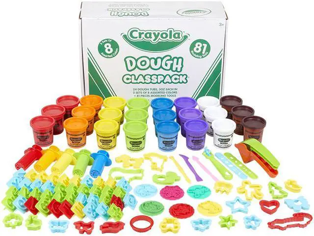 Main image of CRAYOLA CLASSPACK DOUGH WITH CLAY TOOLS